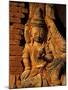 Buddha Carving at Ancient Ruins of Indein Stupa Complex, Myanmar-Keren Su-Mounted Photographic Print