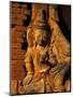 Buddha Carving at Ancient Ruins of Indein Stupa Complex, Myanmar-Keren Su-Mounted Photographic Print