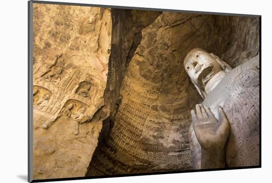 Buddha Caves, Datong, Shanxi Province, China-Paul Souders-Mounted Photographic Print