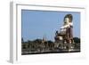 Buddha, Choeng Mon Temple, Koh Samui, Thailand, Southeast Asia, Asia-Rolf Richardson-Framed Photographic Print