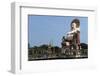 Buddha, Choeng Mon Temple, Koh Samui, Thailand, Southeast Asia, Asia-Rolf Richardson-Framed Photographic Print