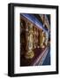 Buddha Collection under the Golden Maitreya Statue, Beopjusa Temple Complex, South Korea, Asia-Michael Runkel-Framed Photographic Print