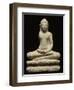 Buddha en méditation, assis sur le lotus-null-Framed Giclee Print