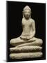 Buddha en méditation, assis sur le lotus-null-Mounted Giclee Print