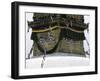 Buddha Eyes on Chorten, Nepal-Michael Brown-Framed Photographic Print