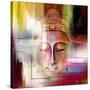 Buddha Face 4-Mark Ashkenazi-Stretched Canvas