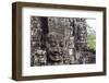 Buddha Face Carved in Stone at the Bayon Temple, Angkor Thom, Angkor, Cambodia-Yadid Levy-Framed Photographic Print