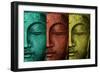 Buddha Face-Mark Ashkenazi-Framed Giclee Print