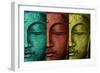 Buddha Face-Mark Ashkenazi-Framed Giclee Print