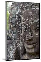 Buddha Faces at Bayon, Angkor Temples, Siem Reap, Cambodia, Southeast Asia-Alex Robinson-Mounted Photographic Print