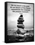 Buddha Focus Quotation Motivational Poster-null-Framed Stretched Canvas