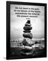 Buddha Focus Quotation Motivational Poster-null-Framed Poster