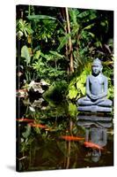 Buddha Garden-Jan Michael Ringlever-Stretched Canvas
