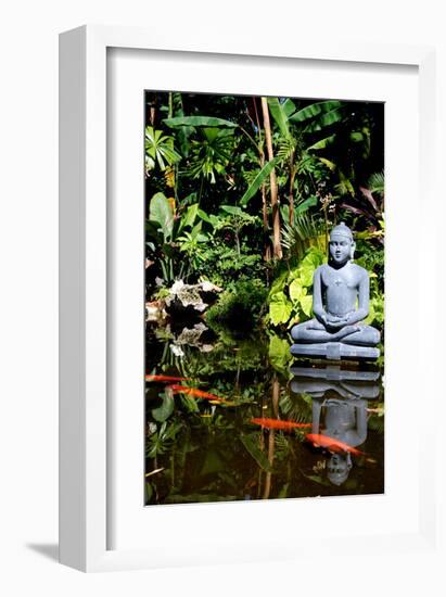 Buddha Garden-Jan Michael Ringlever-Framed Art Print