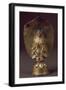 Buddha, Gilded Bronze Statue with Inscriptions, Korea-null-Framed Giclee Print