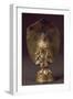 Buddha, Gilded Bronze Statue with Inscriptions, Korea-null-Framed Giclee Print