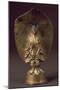 Buddha, Gilded Bronze Statue with Inscriptions, Korea-null-Mounted Giclee Print
