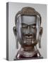 Buddha Head, Ayutthaya Culture, U Thong Style-null-Stretched Canvas