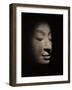 Buddha Head from the Early Ayutthaya Period-null-Framed Premium Giclee Print
