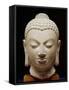 Buddha Head, Sarnath Culture, 500 Ad-null-Framed Stretched Canvas