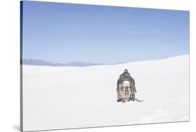 Buddha Head, White Sands National Monument, Alamogordo, New Mexico-Julien McRoberts-Stretched Canvas