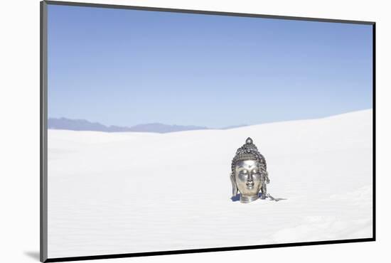 Buddha Head, White Sands National Monument, Alamogordo, New Mexico-Julien McRoberts-Mounted Photographic Print