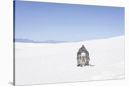 Buddha Head, White Sands National Monument, Alamogordo, New Mexico-Julien McRoberts-Stretched Canvas