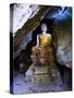 Buddha Hidden in the Tham Sang Caves, Vang Vieng, Laos, Indochina, Southeast Asia, Asia-Matthew Williams-Ellis-Stretched Canvas