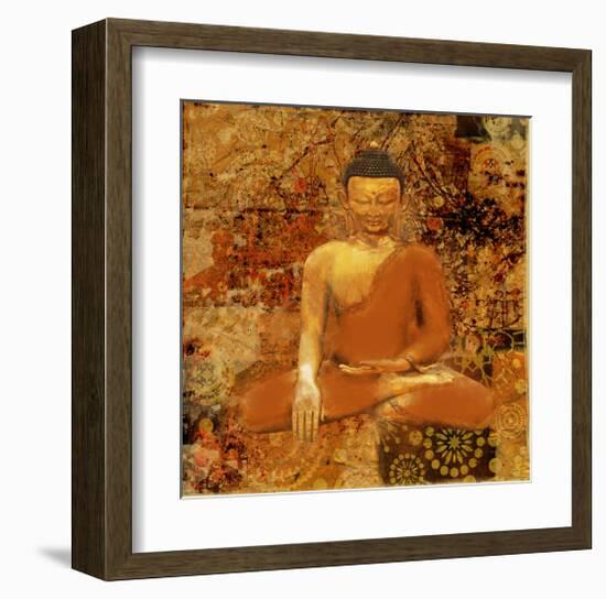 Buddha II-Irena Orlov-Framed Art Print