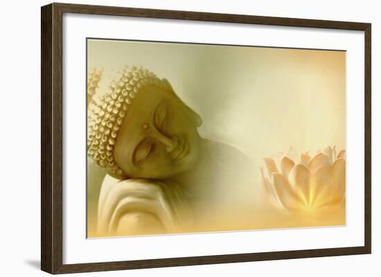 Buddha III-Christine Ganz-Framed Art Print