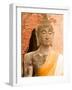 Buddha Image at Ayuthaya, Yai Chai Mongkhon, Siam, Thailand-Gavriel Jecan-Framed Photographic Print