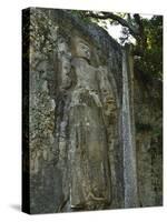 Buddha Image, Dhowa Rock Temple, Bandarawela, Sri Lanka, Asia-Jochen Schlenker-Stretched Canvas