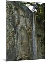 Buddha Image, Dhowa Rock Temple, Bandarawela, Sri Lanka, Asia-Jochen Schlenker-Mounted Photographic Print