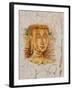 Buddha Image Painted on a Grave, Wat Si Saket, Vientiane, Laos-Gavriel Jecan-Framed Photographic Print