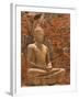 Buddha image, Phra Prang Sam Yoo ruins, Asia, Thailand, Lop Buri,-Gavriel Jecan-Framed Photographic Print