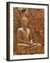 Buddha image, Phra Prang Sam Yoo ruins, Asia, Thailand, Lop Buri,-Gavriel Jecan-Framed Photographic Print