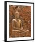 Buddha image, Phra Prang Sam Yoo ruins, Asia, Thailand, Lop Buri,-Gavriel Jecan-Framed Photographic Print