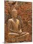 Buddha image, Phra Prang Sam Yoo ruins, Asia, Thailand, Lop Buri,-Gavriel Jecan-Mounted Photographic Print