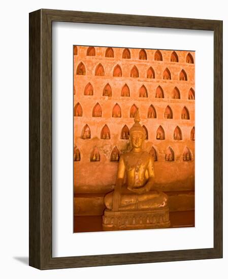 Buddha Images at Wat Si Saket, Vientiane, Laos-Gavriel Jecan-Framed Photographic Print