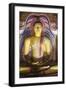 Buddha in Cave 3 (Great New Monastery)-Matthew Williams-Ellis-Framed Photographic Print