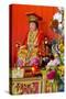 Buddha in Hainan Temple, Georgetown, Penang Island, Malaysia, Southeast Asia, Asia-Richard Cummins-Stretched Canvas