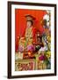 Buddha in Hainan Temple, Georgetown, Penang Island, Malaysia, Southeast Asia, Asia-Richard Cummins-Framed Photographic Print