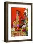 Buddha in Hainan Temple, Georgetown, Penang Island, Malaysia, Southeast Asia, Asia-Richard Cummins-Framed Photographic Print