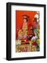 Buddha in Hainan Temple, Georgetown, Penang Island, Malaysia, Southeast Asia, Asia-Richard Cummins-Framed Photographic Print