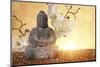 Buddha in Meditation, Religious Concept-egal-Mounted Photographic Print