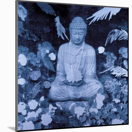 Buddha In The Garden-Hedy Klineman-Mounted Giclee Print