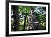 Buddha in the Sankeien Garden, Yokohama, Tokyo, Japan, Asia-David Pickford-Framed Photographic Print