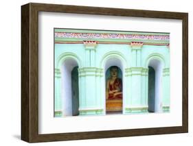 Buddha Inside a Cave Temples on Shwe Ba Hill on West Bank of Chindwin River, Myanmar-Alex Robinson-Framed Photographic Print