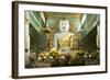 Buddha Inside a Temple on Sagaing Hill, Sagaing, Myanmar (Burma), Southeast Asia-Alex Robinson-Framed Photographic Print