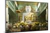 Buddha Inside a Temple on Sagaing Hill, Sagaing, Myanmar (Burma), Southeast Asia-Alex Robinson-Mounted Photographic Print